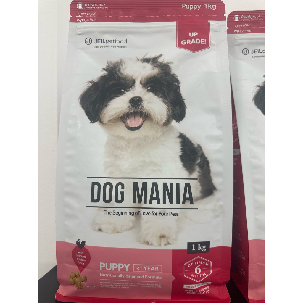 THỨC ĂN HẠT CHO CHÓ CON - DOG MANIA PUPPY - TÚI 1KG