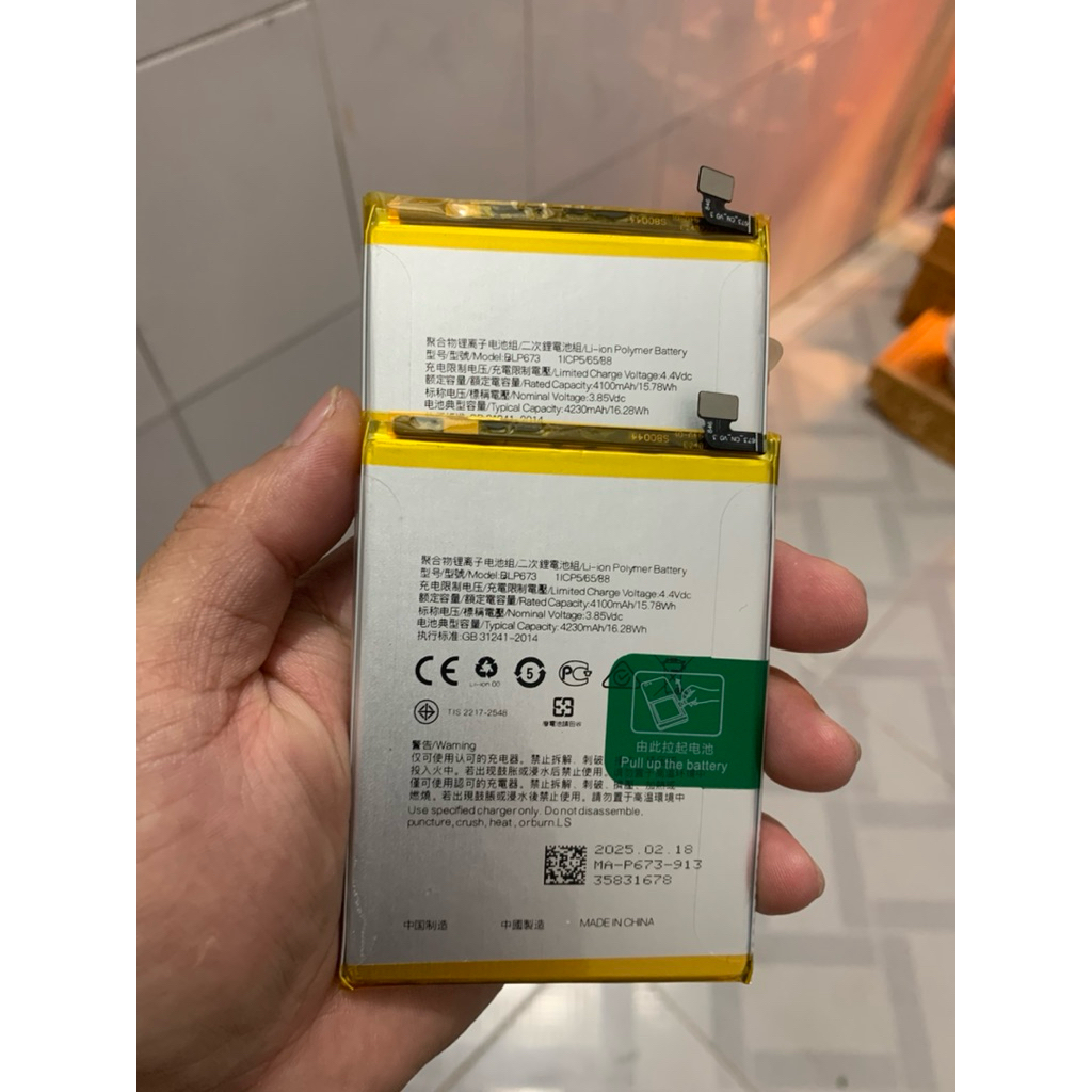 PIN OPPO A3S / OPPO A5 / A5S ZIN MÃ BLP673 DUNG LƯỢNG CHUẨN