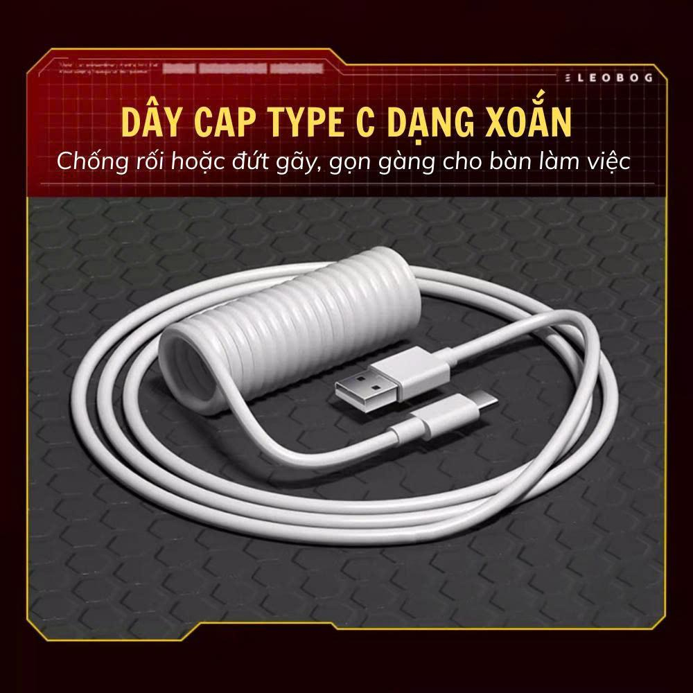 Case bàn phím cơ Nhôm LEOBOG HI75C - Nhôm CNC - Gasket mount - Có app - Mạch xuôi - Núm xoay - 3 mode - Không dây | BigBuy360 - bigbuy360.vn