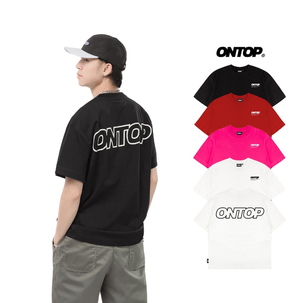 Áo thun basic nam nữ nhiều màu ONTOP vải cotton thoáng mát local brand Tee Pure | O-T3
