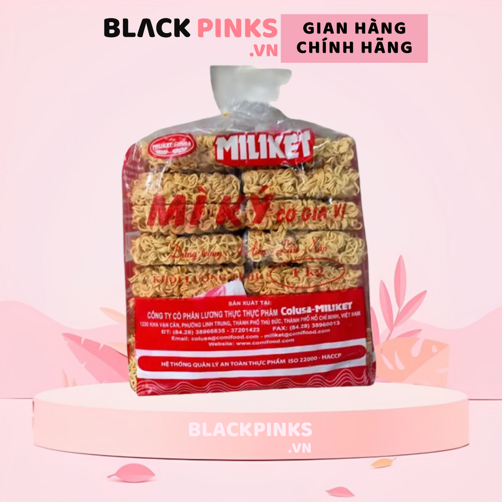 Mì Miliket ký có gia vị túi 1kg bị rách túi bao bì (hỏa tốc)