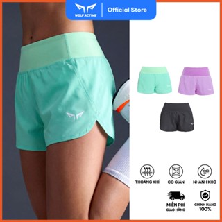  Quần Chạy Bộ 2 Lớp Nữ Speed Up W81 Quần Chạy Nữ Có Túi Nhẹ Thấm Hút Mồ Hôi Màu Sắc Nổi Bật 