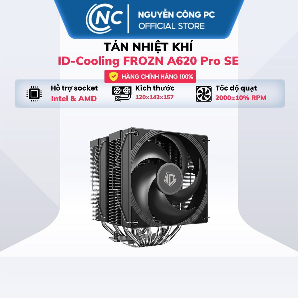Tản nhiệt khí ID-Cooling FROZN A620 Pro SE (có bản ARGB) - BH 12 tháng | BigBuy360 - bigbuy360.vn