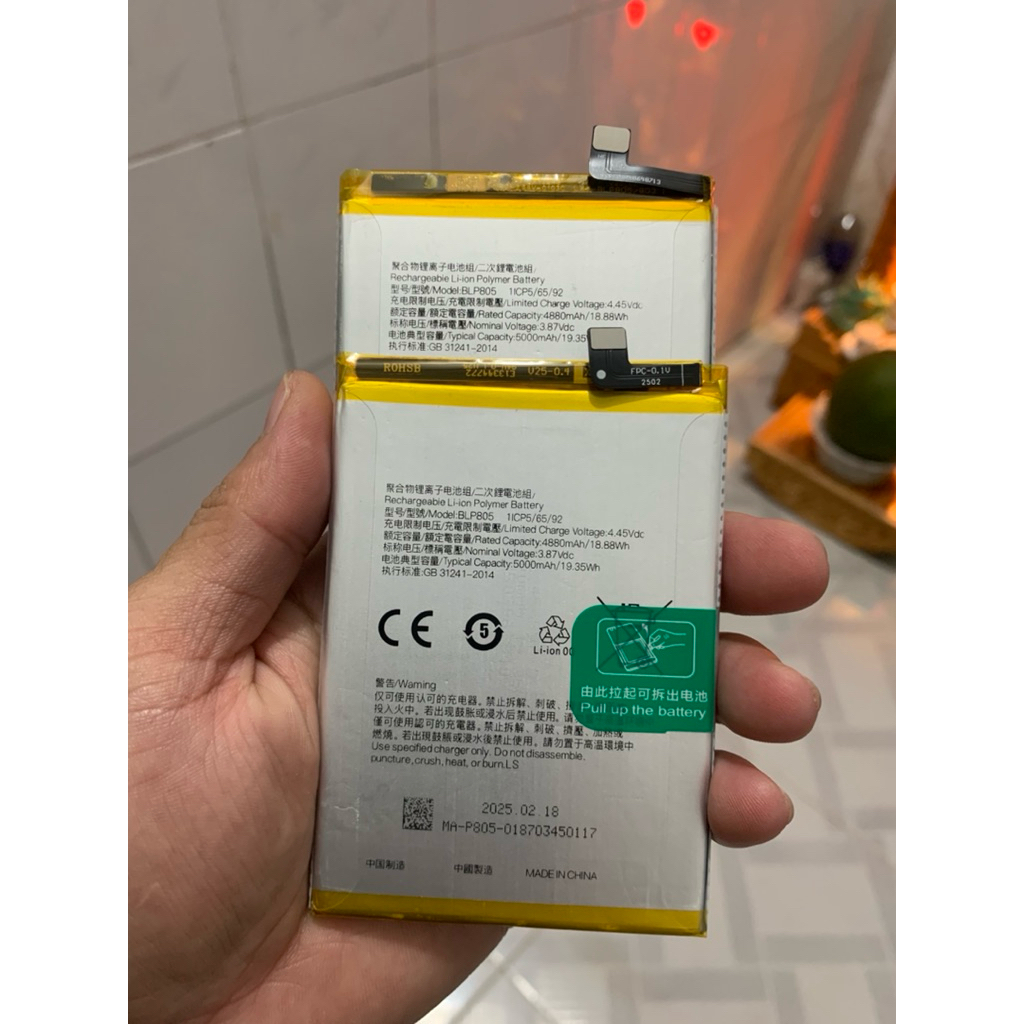 PIN BLP805 / OPPO A53 4G / A53 2020 / A32 2020 / A54 4G / A55 4G ZIN DUNG LƯỢNG 5000MAH