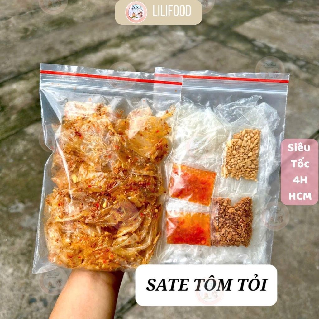 Bánh Tráng Phơi Sương Sa Tế Tôm Tỏi Phi/Dầu tỏi Siêu Ngon LiliFood