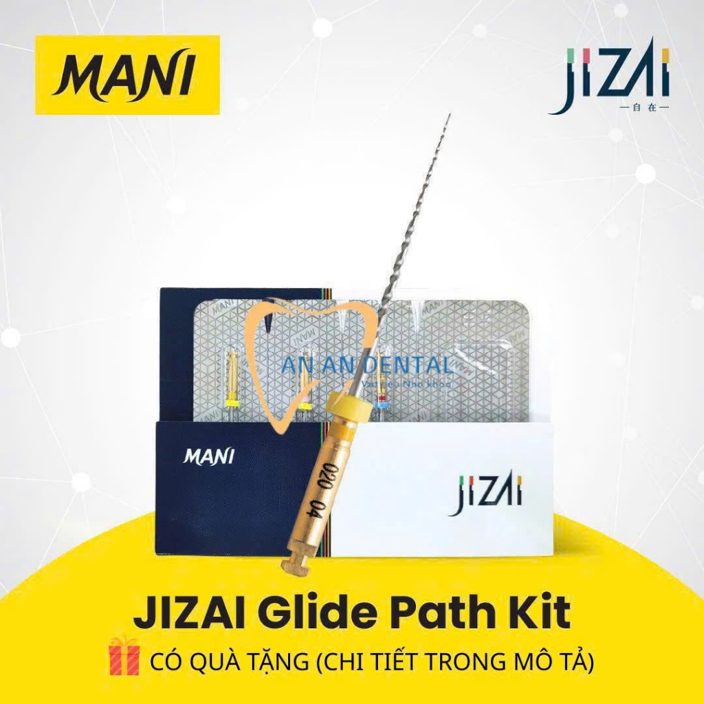 🎁[Bộ 3 cây] Trâm máy MANI Jizai Glider Path Kit – Chính hãng