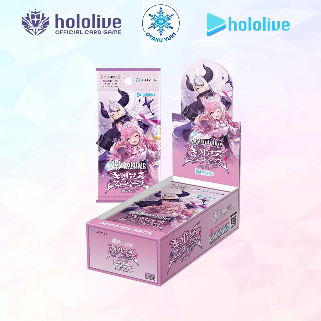 [Booster BOX] Hộp Thẻ Bài Card Hololive Official Card Game Vol.4 Curious Universe