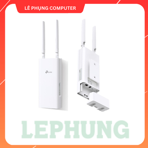 TP-Link MR100 Outdoor | Bộ Phát Wi-Fi Ngoài Trời 4G Tốc Độ 300 Mbps | Cắm sim và sử dụng | Chống nướ