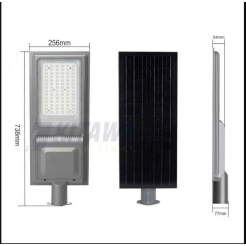 [500W] Đèn Liền Thể Năng Lượng Mặt Trời 500W Kitawa LT15500