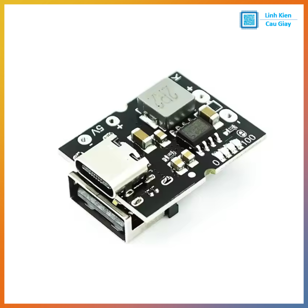 Mạch Sạc Pin Dự Phòng cổng Type-C 5v2A