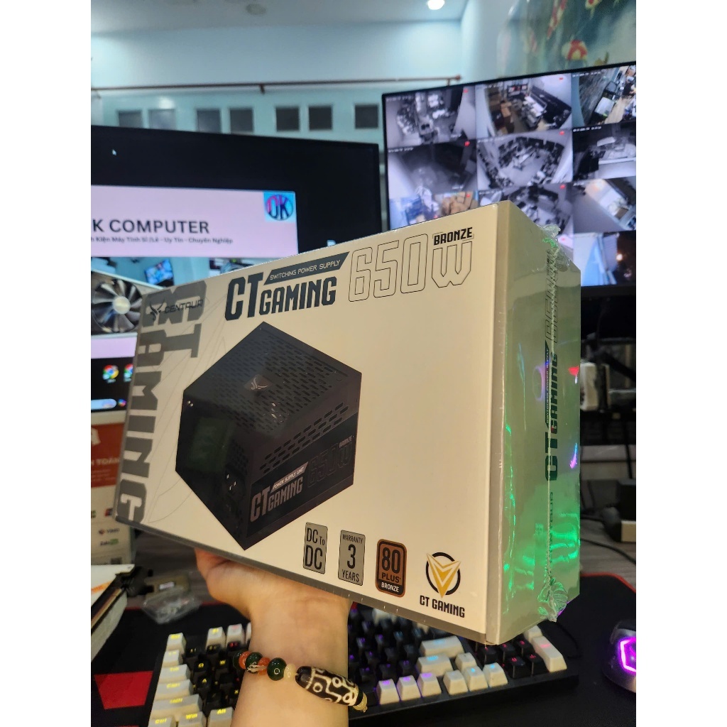 NGUỒN PSU Centaur 650W 80 Plus Bronze New Bảo Hành 3 Năm MẪU MỚI