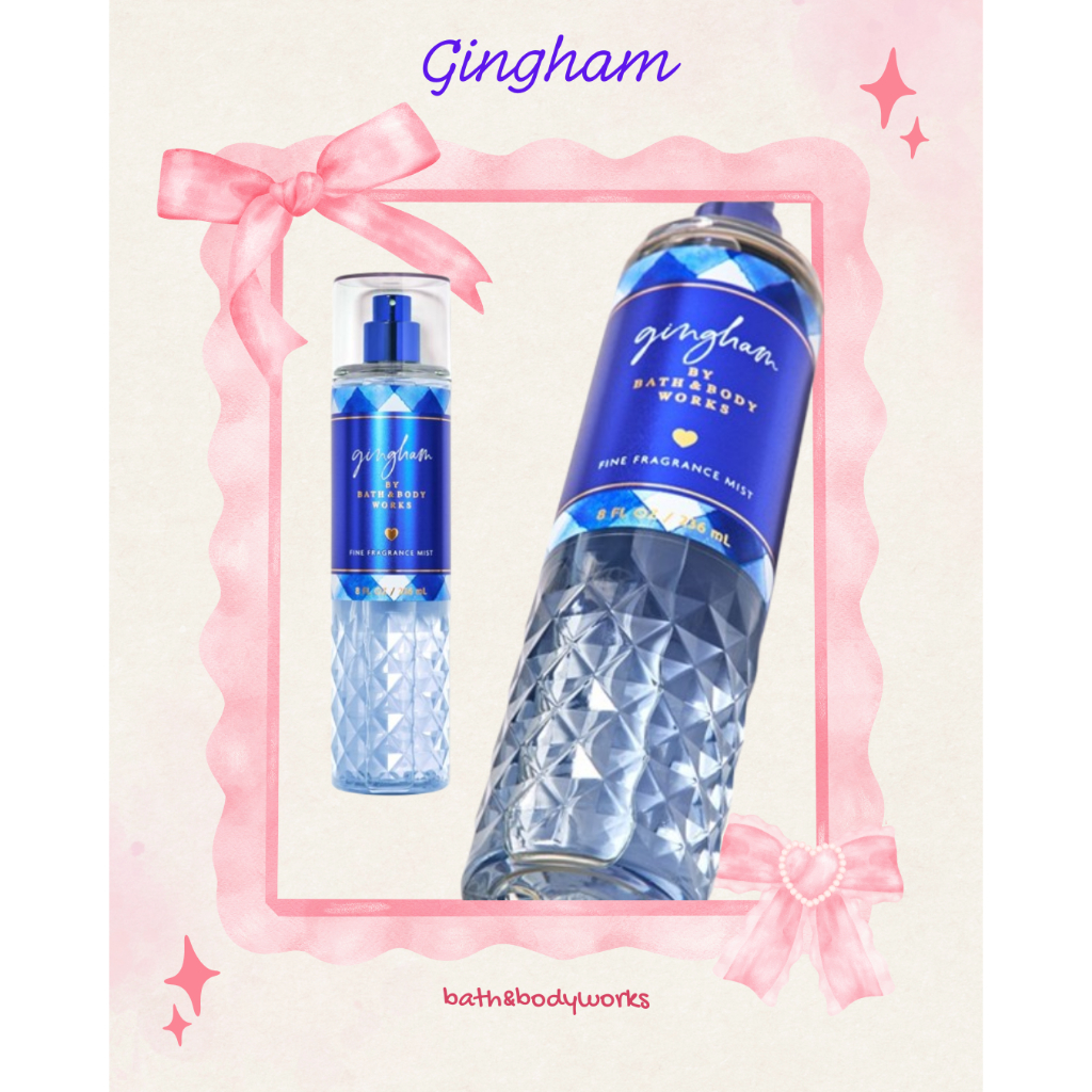 [Bath and Body Works] Xịt thơm toàn thân mùi GINGHAM