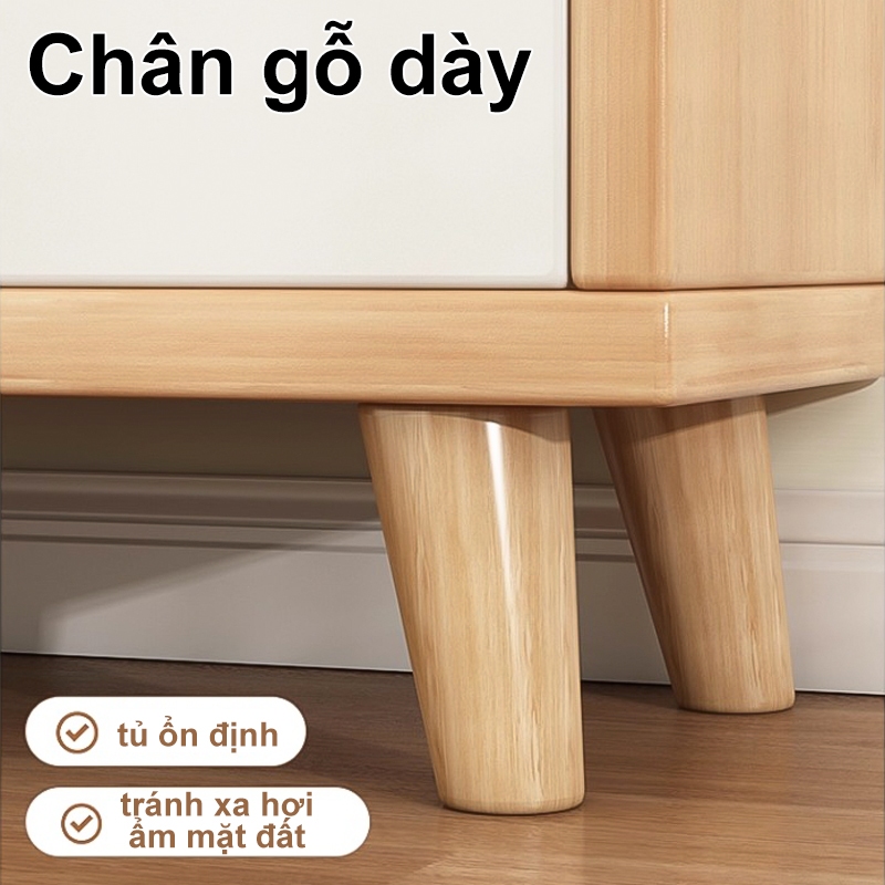 ALVIN Tủ đựng đồ đa năng tủ gỗ Chống ẩm và chống nấm mốc đóng mở êm ái | BigBuy360 - bigbuy360.vn