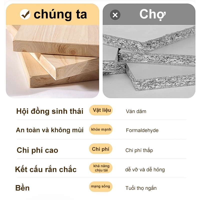 ALVIN Tủ đựng đồ đa năng tủ gỗ Chống ẩm và chống nấm mốc đóng mở êm ái | BigBuy360 - bigbuy360.vn