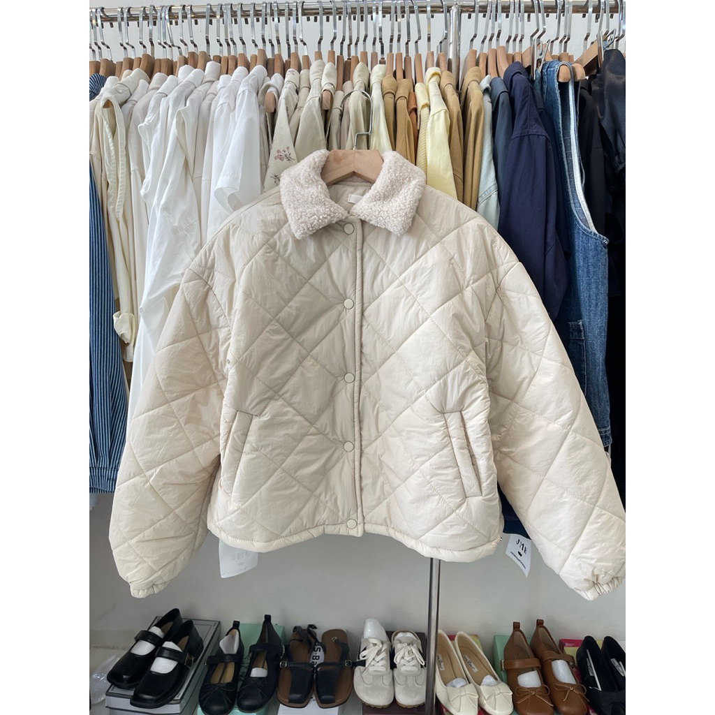 [PORO Clothing ] 9021 Áo phao cổ lông