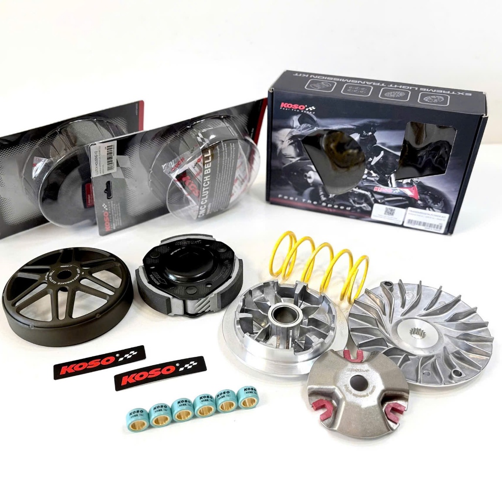 Full bộ nồi trước sau xe Yamaha NVX, Nmax155, Lexi155 2020-2025 (chính hãng KOSO)