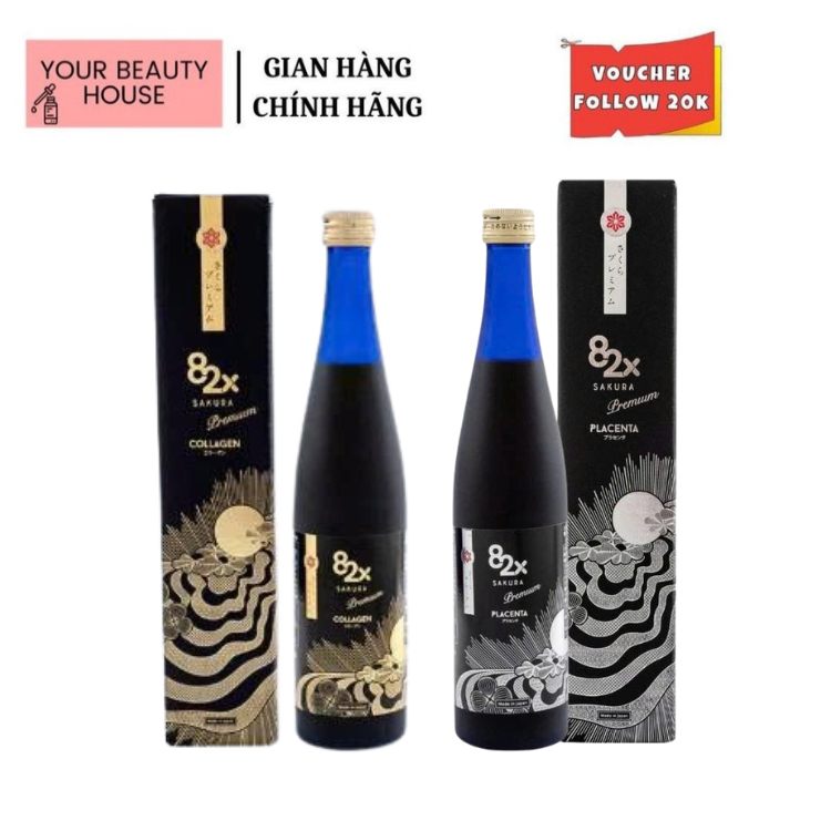 [82x] Nước Uống Bổ Sung Collagen 82X Hỗ Trợ Chăm Sóc Đẹp Da
