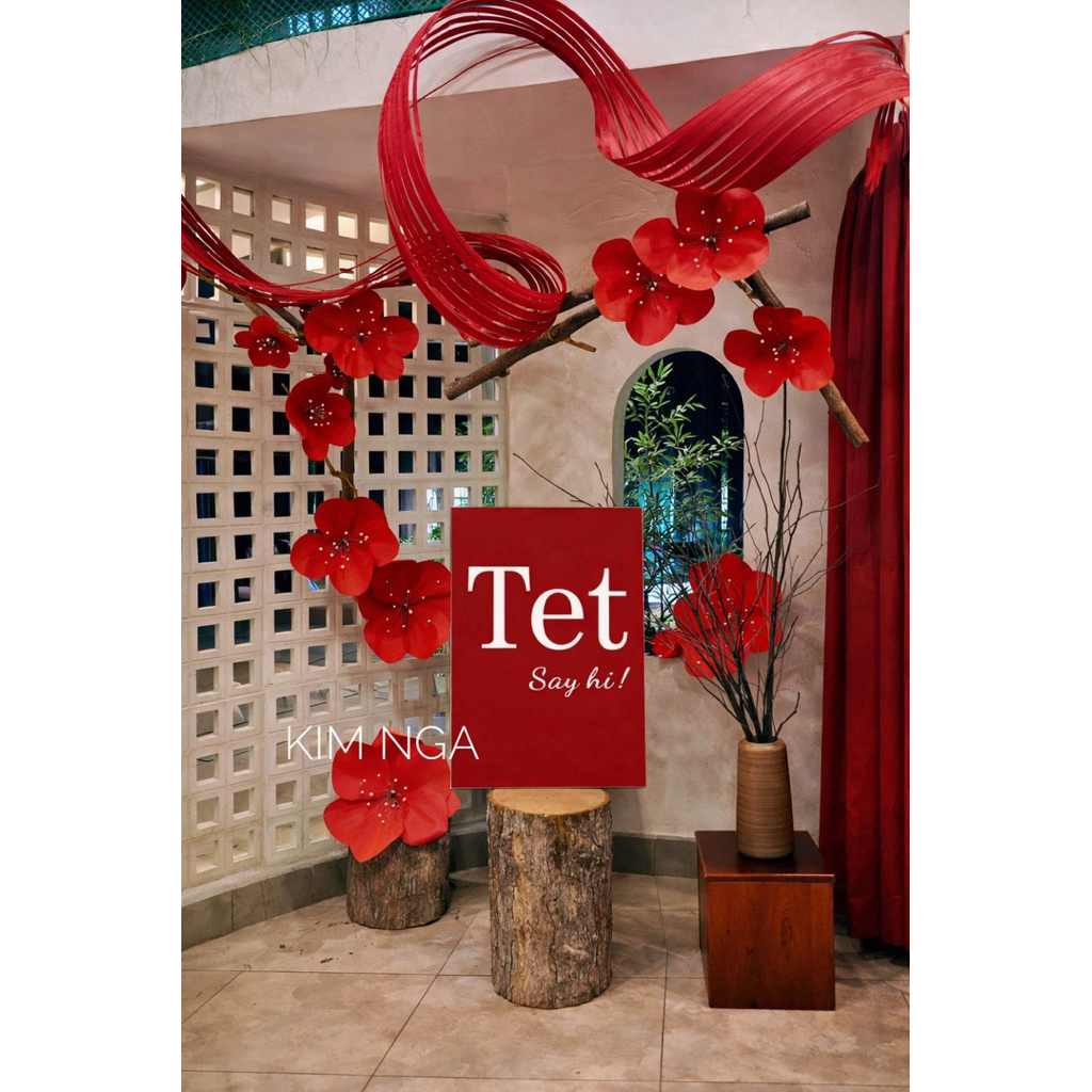 (KT :60*40cm - DÀY 8mm) BẢNG DECOR TẾT / BẢNG FOMEX TRANG TRÍ TẾT/ decor tết / trang trí tết đẹp/ bả