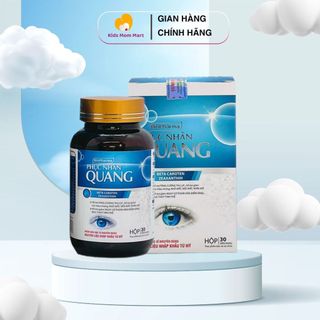 Viên Uống Bổ Mắt Phục Nhãn Quang Giúp Tăng Cường Thị Lực Giảm Mỏi Mắt, Mờ Mắt, Khô Mắt (Hộp 30 Viên)