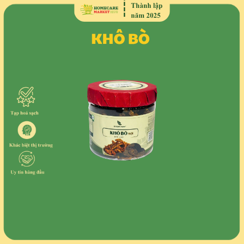 Khô Bò Sợi GARDEN FARM Hũ 150g