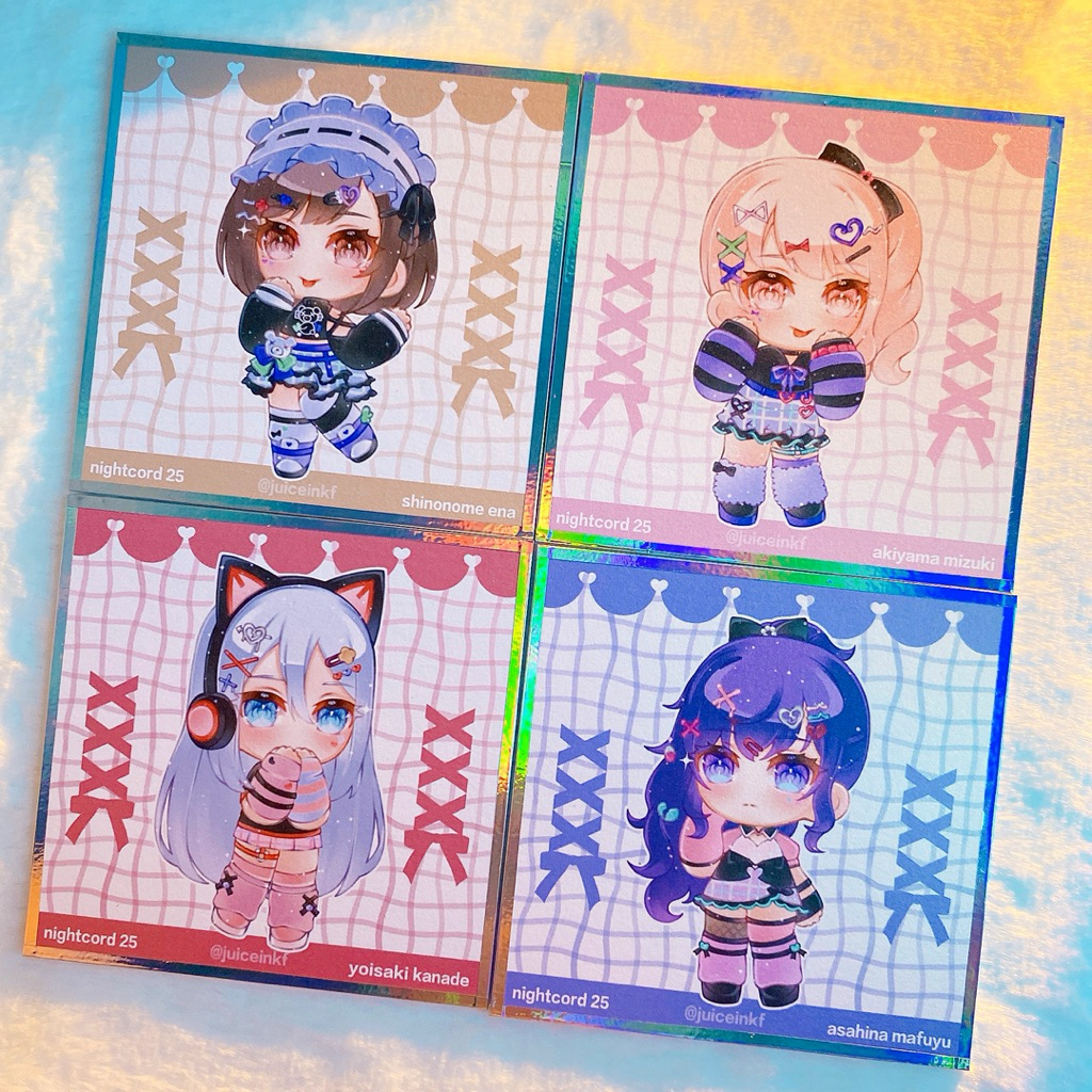 Shikishi - Niigo 25ji Dark Decora ( Project Sekai )