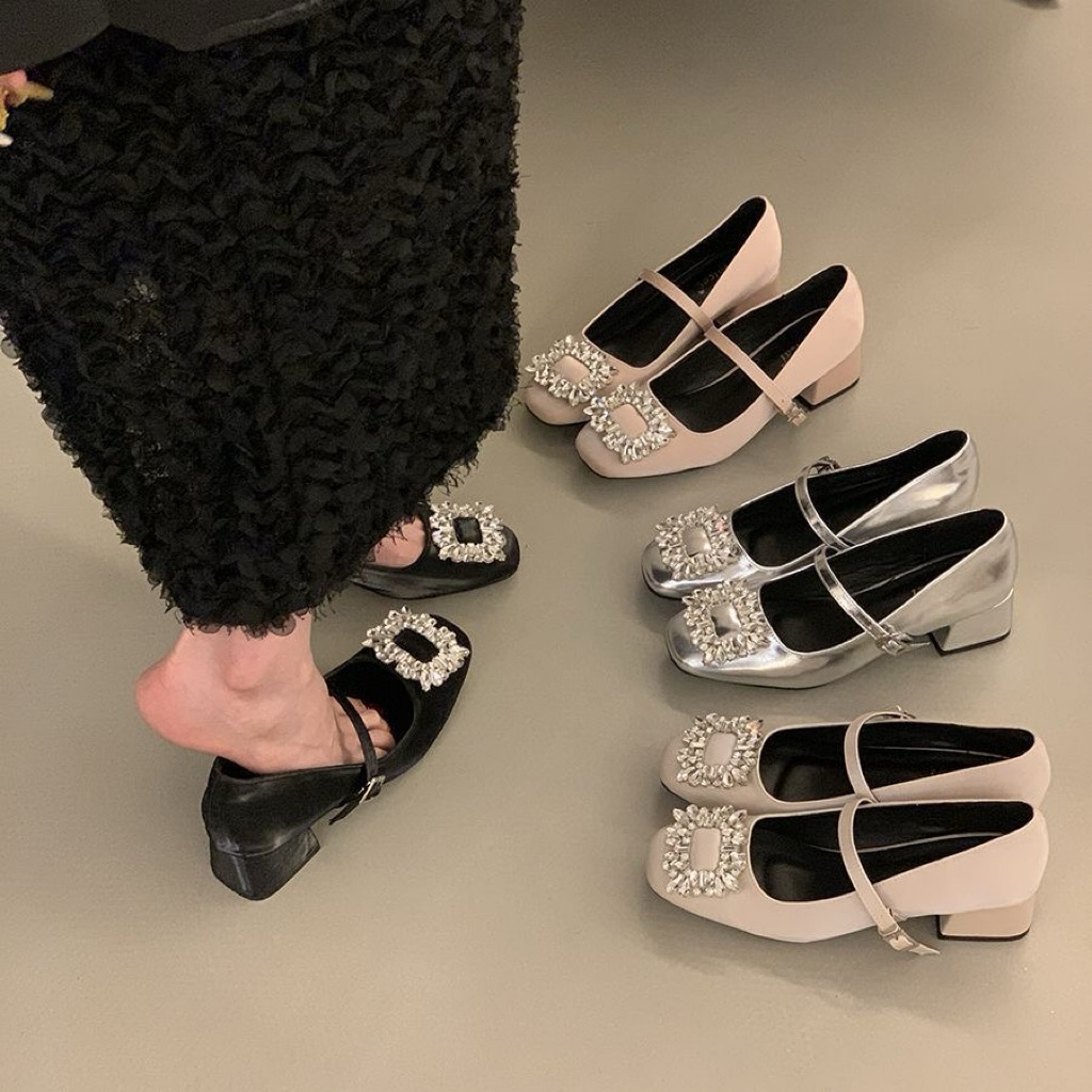 Giày đẹp cho nữ 2025, giày cao gót 5 phân, giày thời trang, giày búp bê đẹp