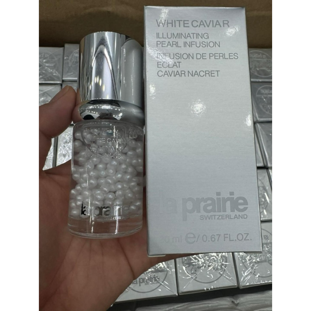 Tinh chất  La Prairie White Caviar Illuminating Pearl Infusion dưỡng trắng da