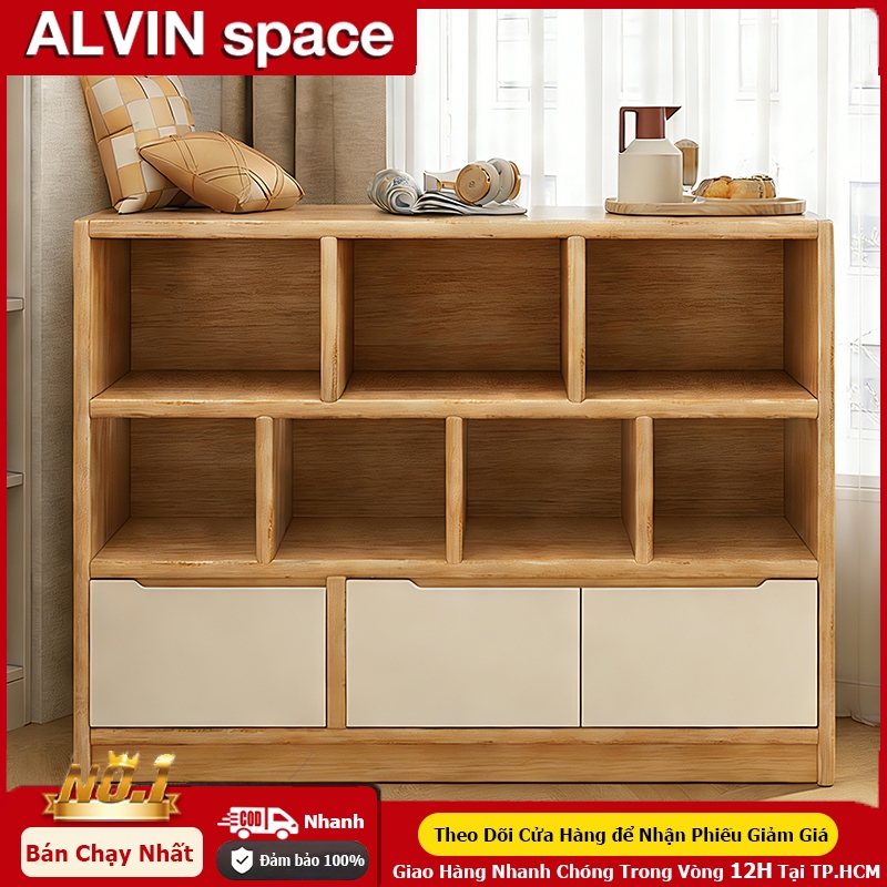 ALVIN Kệ để sách Kệ sách đặt sàn chắc chắn và ổn định bảo hành không hư hỏng | BigBuy360 - bigbuy360.vn