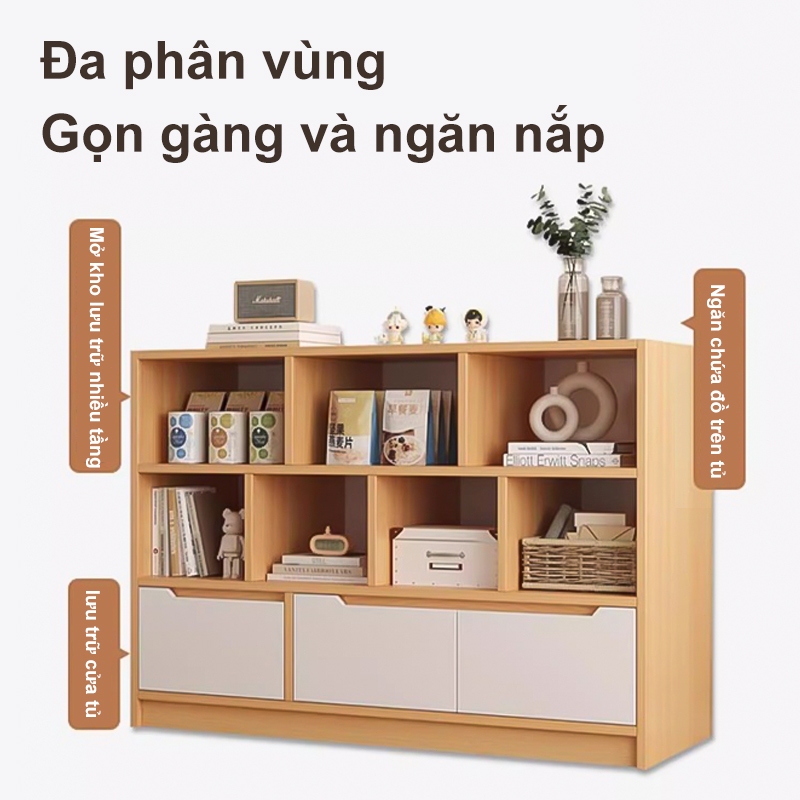 ALVIN Kệ để sách kệ gỗ Chống ẩm và chống nấm mốc với khả năng chịu tải cực mạnh | BigBuy360 - bigbuy360.vn