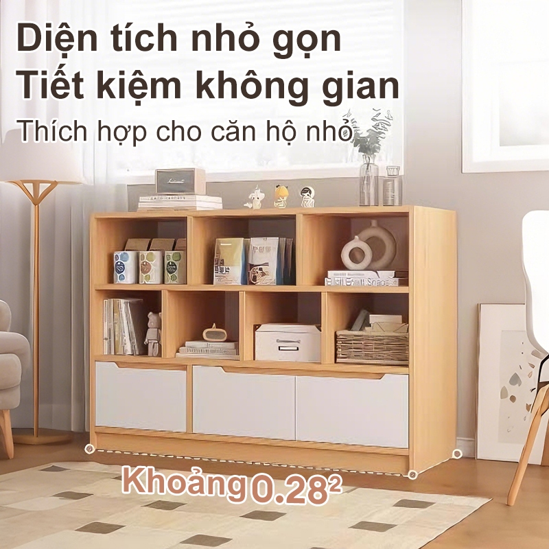 ALVIN Kệ để sách kệ gỗ Chống ẩm và chống nấm mốc với khả năng chịu tải cực mạnh | BigBuy360 - bigbuy360.vn