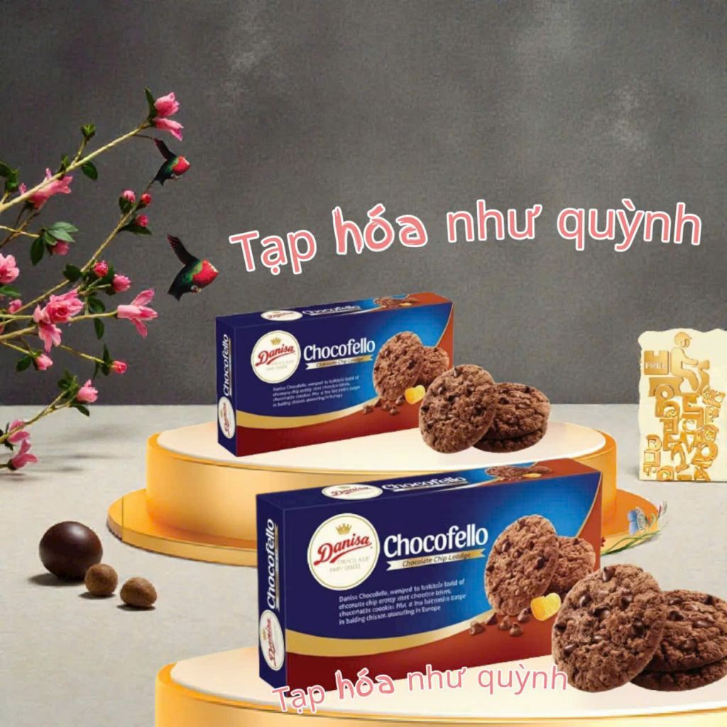 (NGON) HỘP 150G BÁNH QUY BƠ SOCOLA DANISA CHOCOFELLO SIÊU NGON
