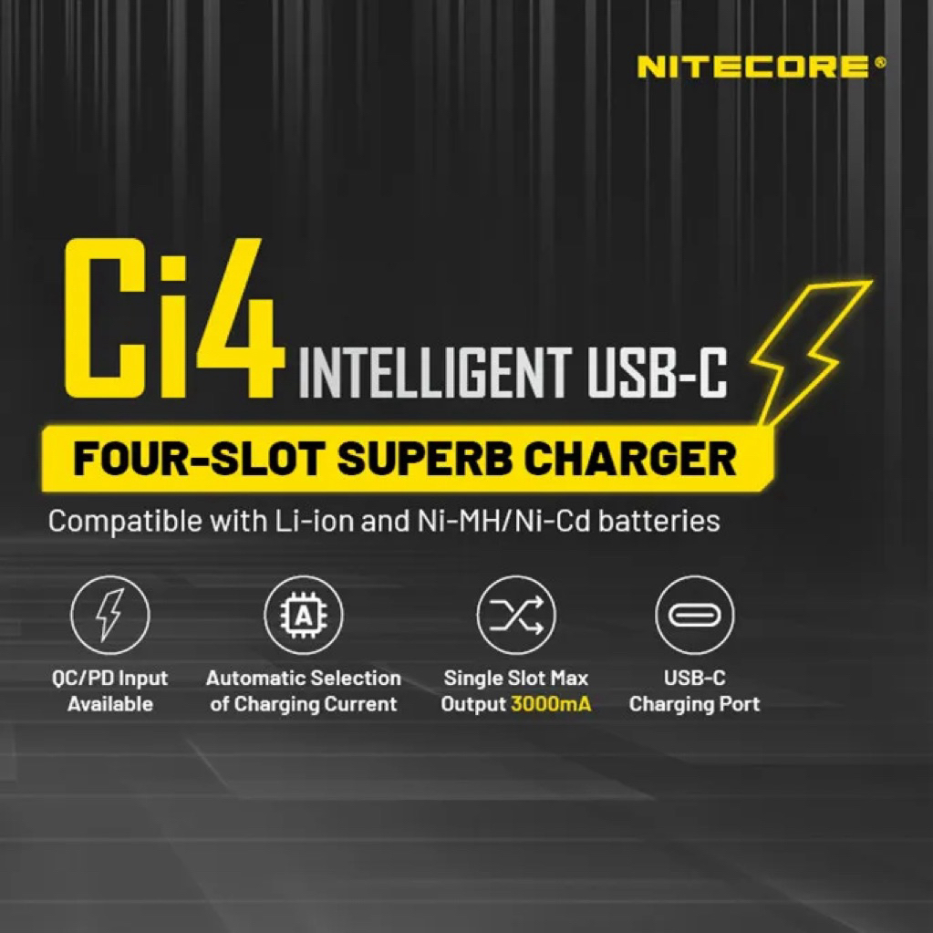 Sạc Pin Ci4- sạc pin AA,AAA,10440,…,26650