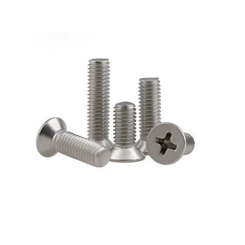 Ốc bake 4 ly INOX M4x6 M4x8 M4x10 M4x12 M4x15 đầu bằng - phillips flat screw