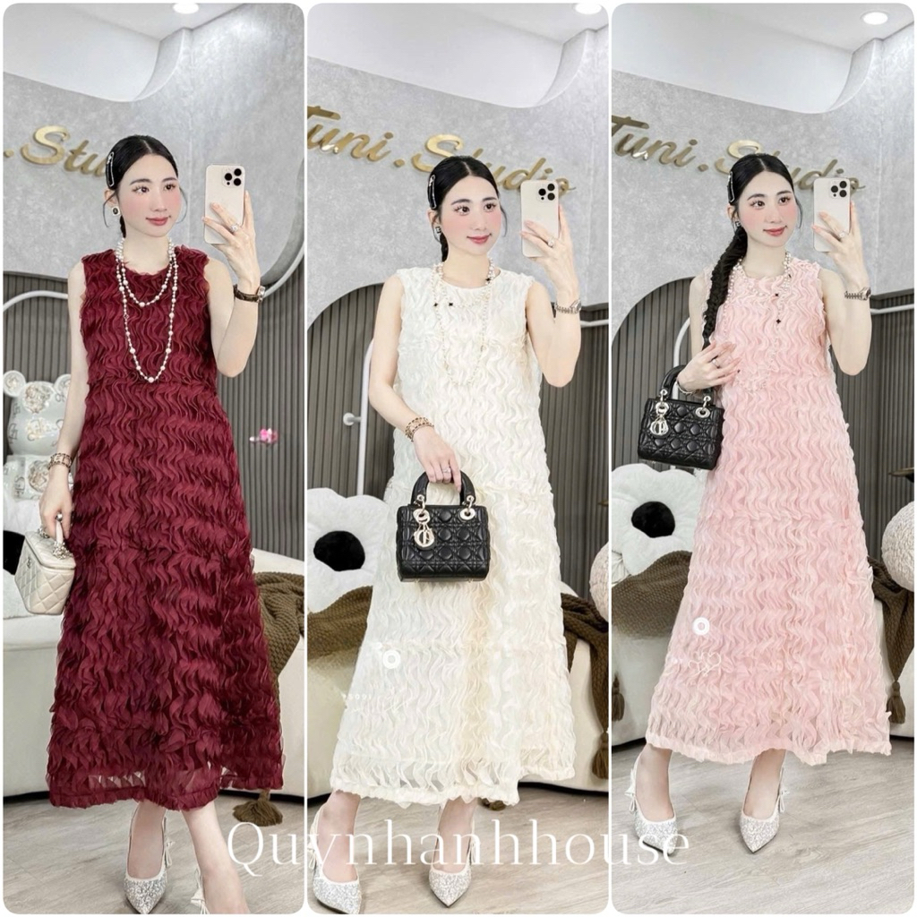 (NH CLOTHING)Váy suông Quynhanhhouse Váy sn bèo M11473 sm