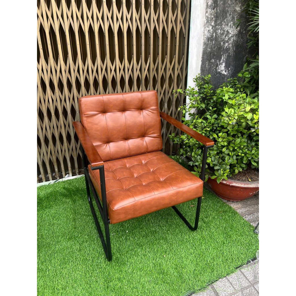 sopa khung sắt bọc nệm .