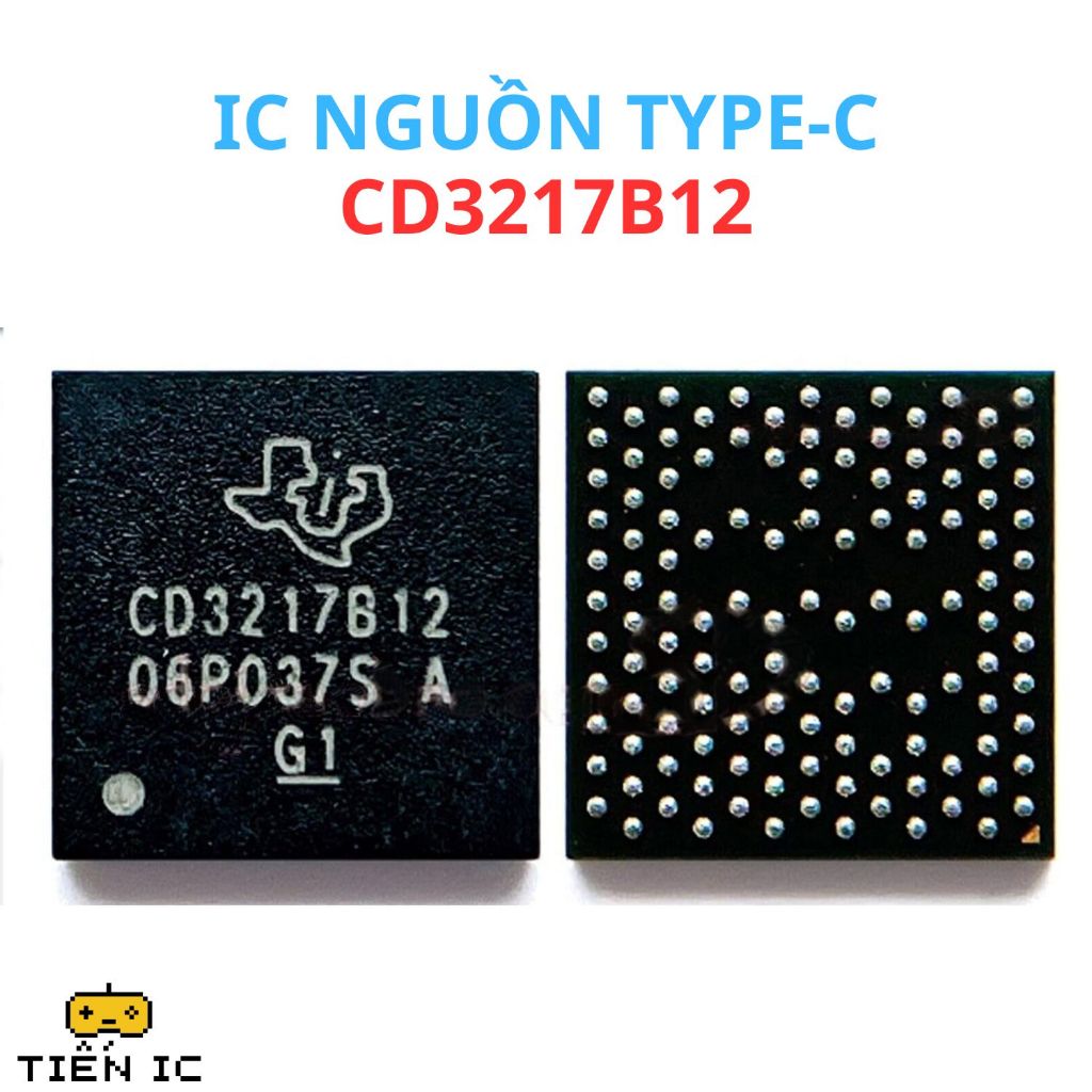 IC CD3217B12 CD3217B12CACER CD3217 3217 IC nguồn Type-C thay thế cho macbook ipad - Hàng mới - TIẾN 