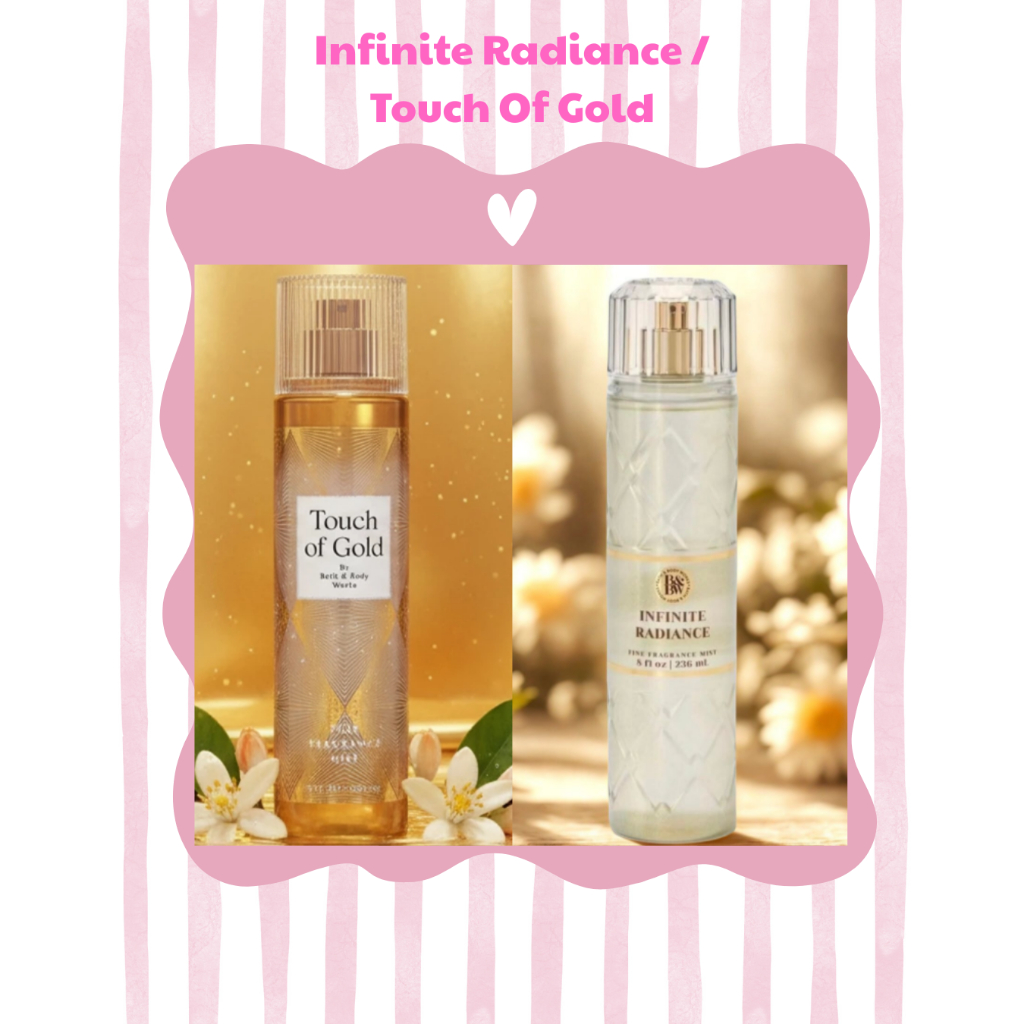 [ BBW - Hàng Chính Hãng ] Xịt thơm toàn thân mùi Infinite Radiance - Touch Of Gold