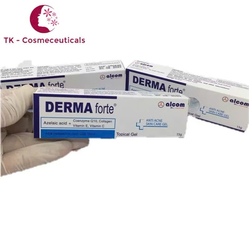 Derma Forte / Derma Forte Advanced  Gel Ngừa Mụn, Giảm Thâm, Liền Sẹo - 15g