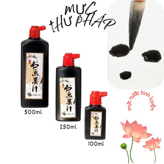 Mực Tàu mực thư pháp mực đen mực đỏ
