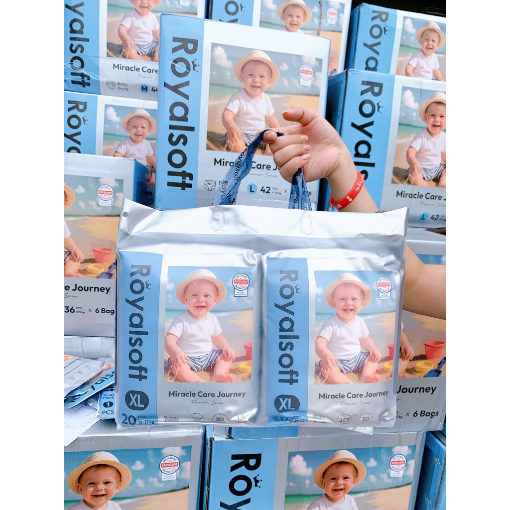 Bỉm Royal Soft siêu mềm mại chính hãng bởi Motaro Việt Nam