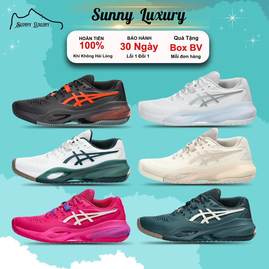 Giày Tennis,Pickleball GEL-RESOLUTION X Full Các Phối Màu Bản Chuẩn Hottrend