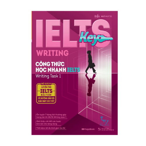Sách - IELTS KEY WRITING Công thức học nhanh IELTS Writing Task 1 - Shuongthao