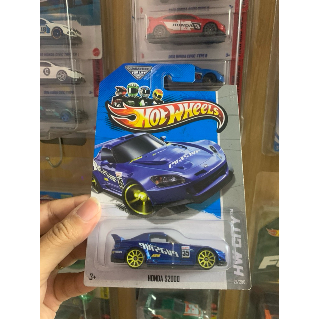Xe Mô Hình Hot Wheels HONDA S2000 Xanh