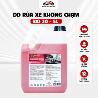  Dung Dịch Rửa Xe Không Chạm - Nước Rửa Xe Ô Tô Tải Xe Khách Xe Công Trình và Xe Máy Turbo x12 5L  Chính hãng  