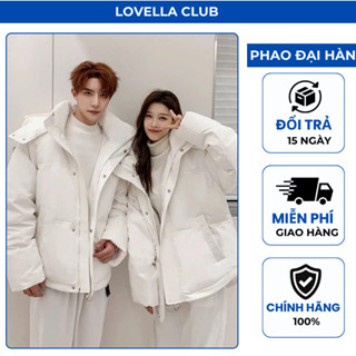   Sẵn Hàng  Áo Khoác Phao Béo Nam Nữ Áo Phao Béo Đại Hàn Có Mũ Phong Cách Hàn Quốc 3 Lớp Dày Dặn - AP19 