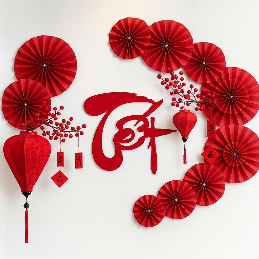 [Tết 2026] Set Trang Trí Tết Nguyên Đán