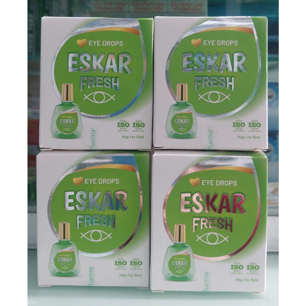 Dung Dịch Nhỏ Mắt Eskar Fresh - Hỗ Trợ Làm Dịu Mắt,Giảm khô, Ngứa, Rát Mắt