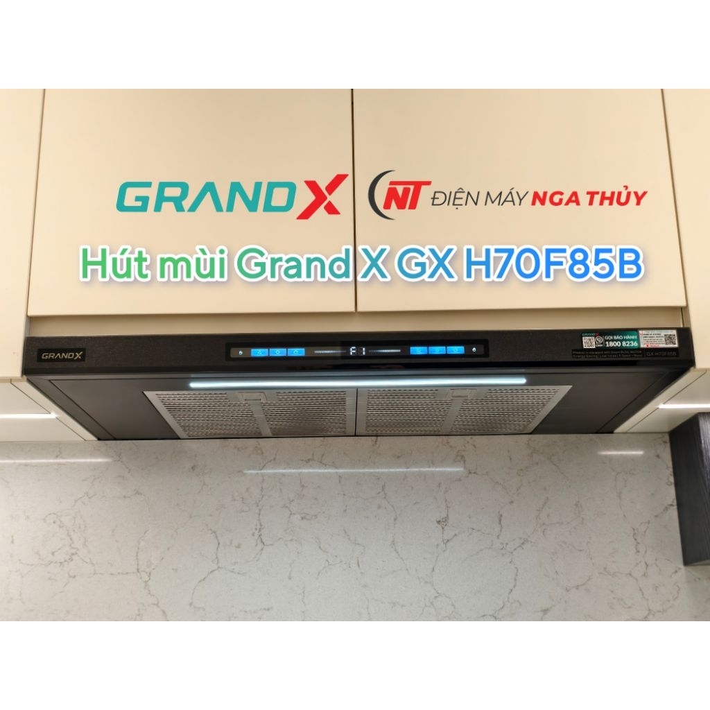 Máy hút mùi Grand X GX H70F85B