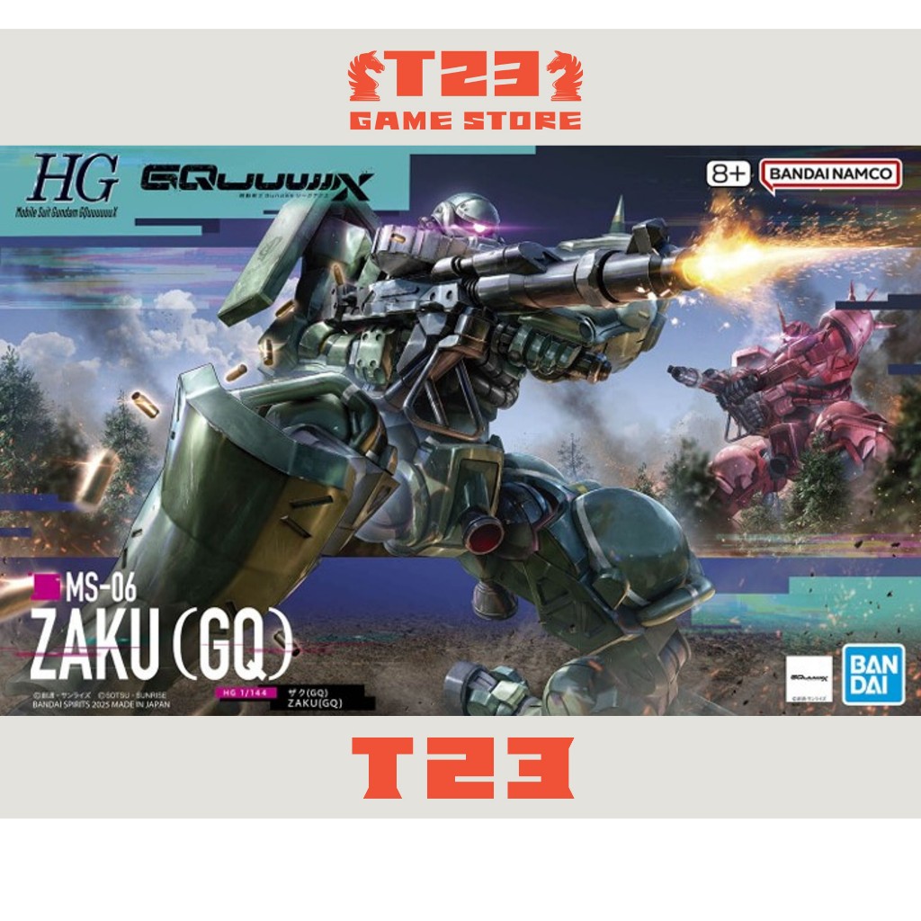 MS-06 ZAKU - HG - 1/144 - HGGQ ZAKU - MÔ HÌNH GUNDAM CHÍNH HÃNG BANDAI