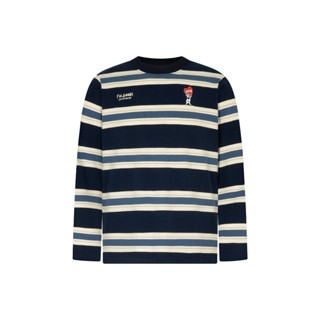  FW.GOODS - Lita Long Sleeve Boxy Striped Sweater Green - Áo thun tay dài sọc nam nữ 